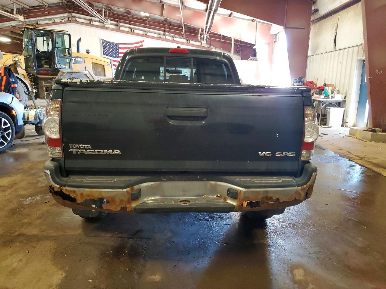 2010 Toyota Tacoma Double Cab Long Bed Black vin: 3TMMU4FN6AM019246