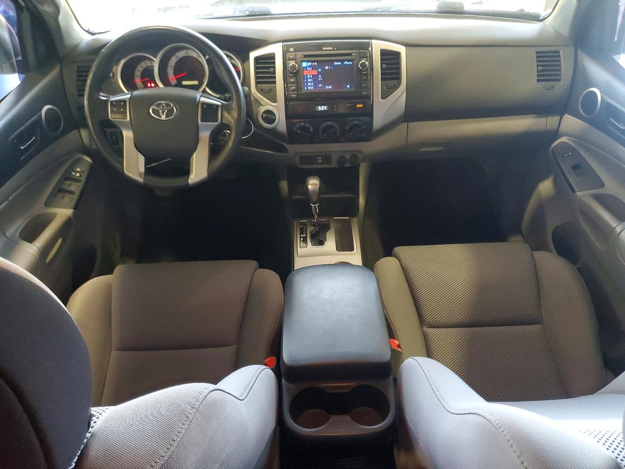 2013 Toyota Tacoma Double Cab Long Bed White vin: 3TMMU4FN6DM054048