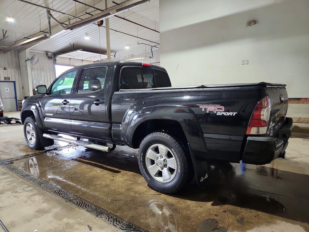 2013 Toyota Tacoma Double Cab Long Bed Black vin: 3TMMU4FN6DM057192
