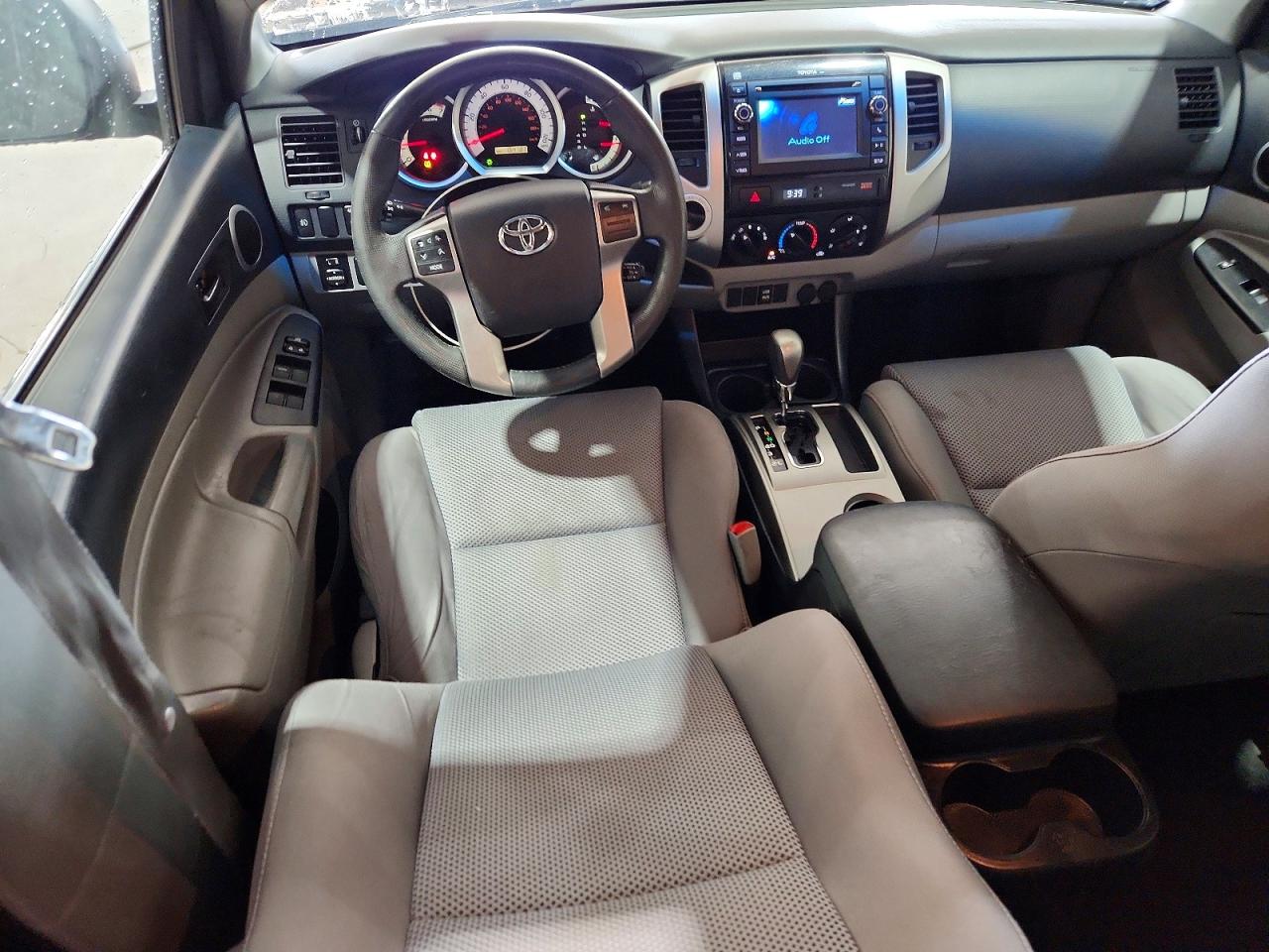 2013 Toyota Tacoma Double Cab Long Bed Black vin: 3TMMU4FN6DM057192