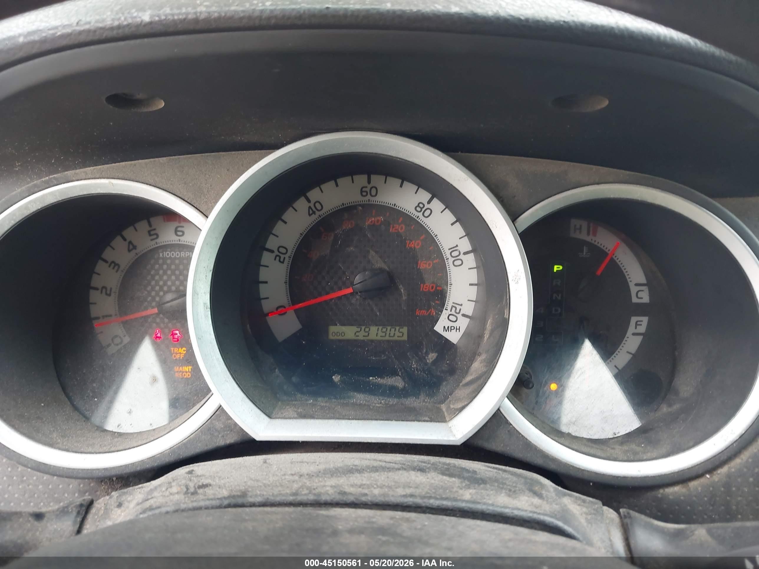 2014 Toyota Tacoma Base V6 Gray vin: 3TMMU4FN6EM063205