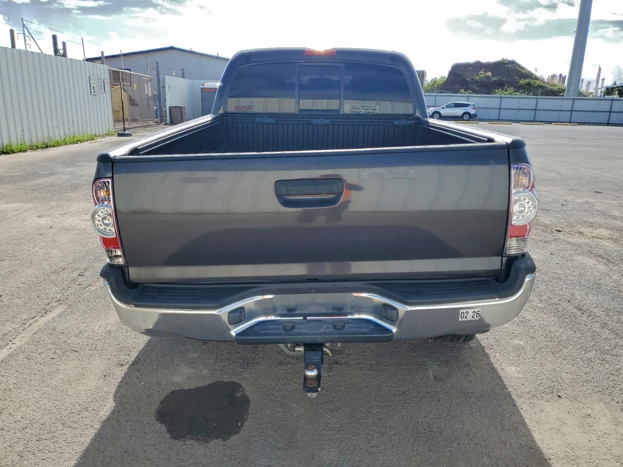 2014 Toyota Tacoma Double Cab Long Bed Угольный vin: 3TMMU4FN6EM063334