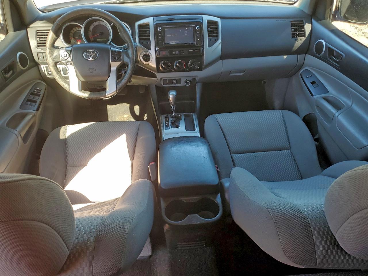2014 Toyota Tacoma Double Cab Long Bed Угольный vin: 3TMMU4FN6EM063334