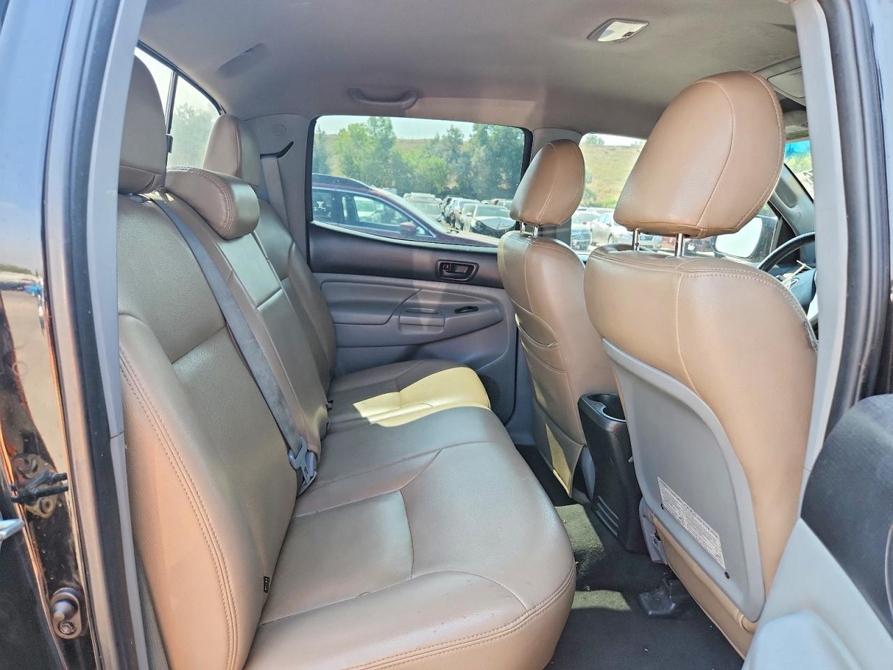2015 Toyota Tacoma Double Cab Long Bed Black vin: 3TMMU4FN6FM085884