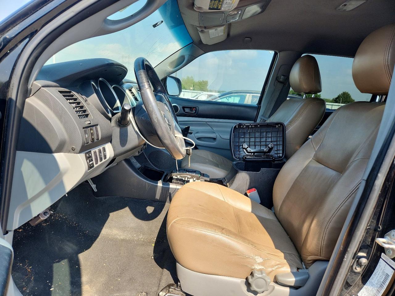 2015 Toyota Tacoma Double Cab Long Bed Black vin: 3TMMU4FN6FM085884