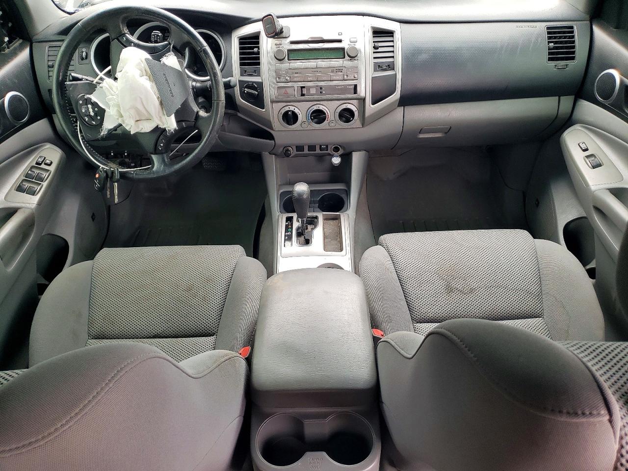 2010 Toyota Tacoma Double Cab Long Bed Gray vin: 3TMMU4FN7AM023578