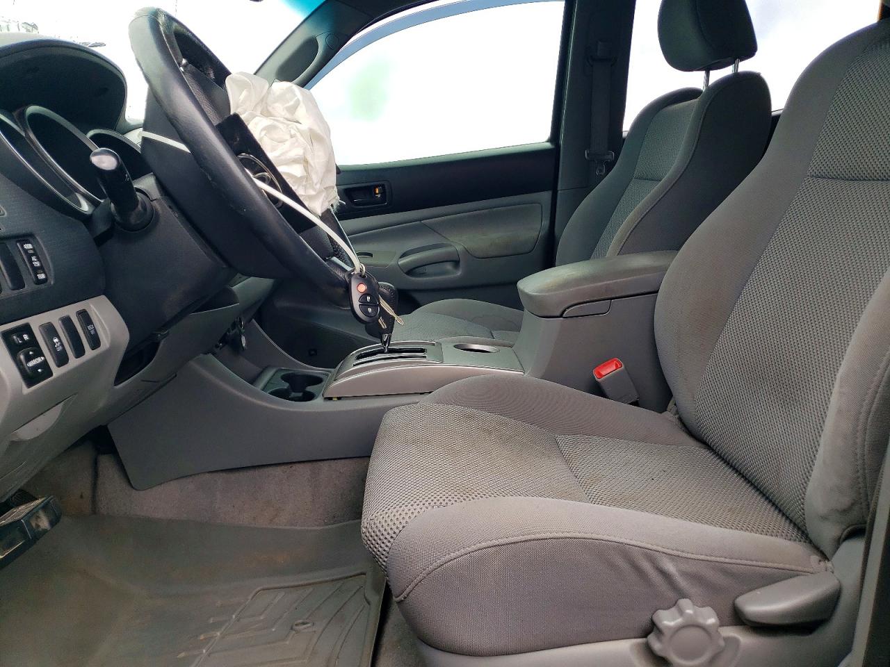 2010 Toyota Tacoma Double Cab Long Bed Gray vin: 3TMMU4FN7AM023578