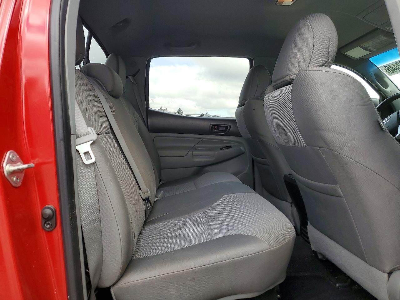 2014 Toyota Tacoma Double Cab Long Bed Red vin: 3TMMU4FN7EM064251