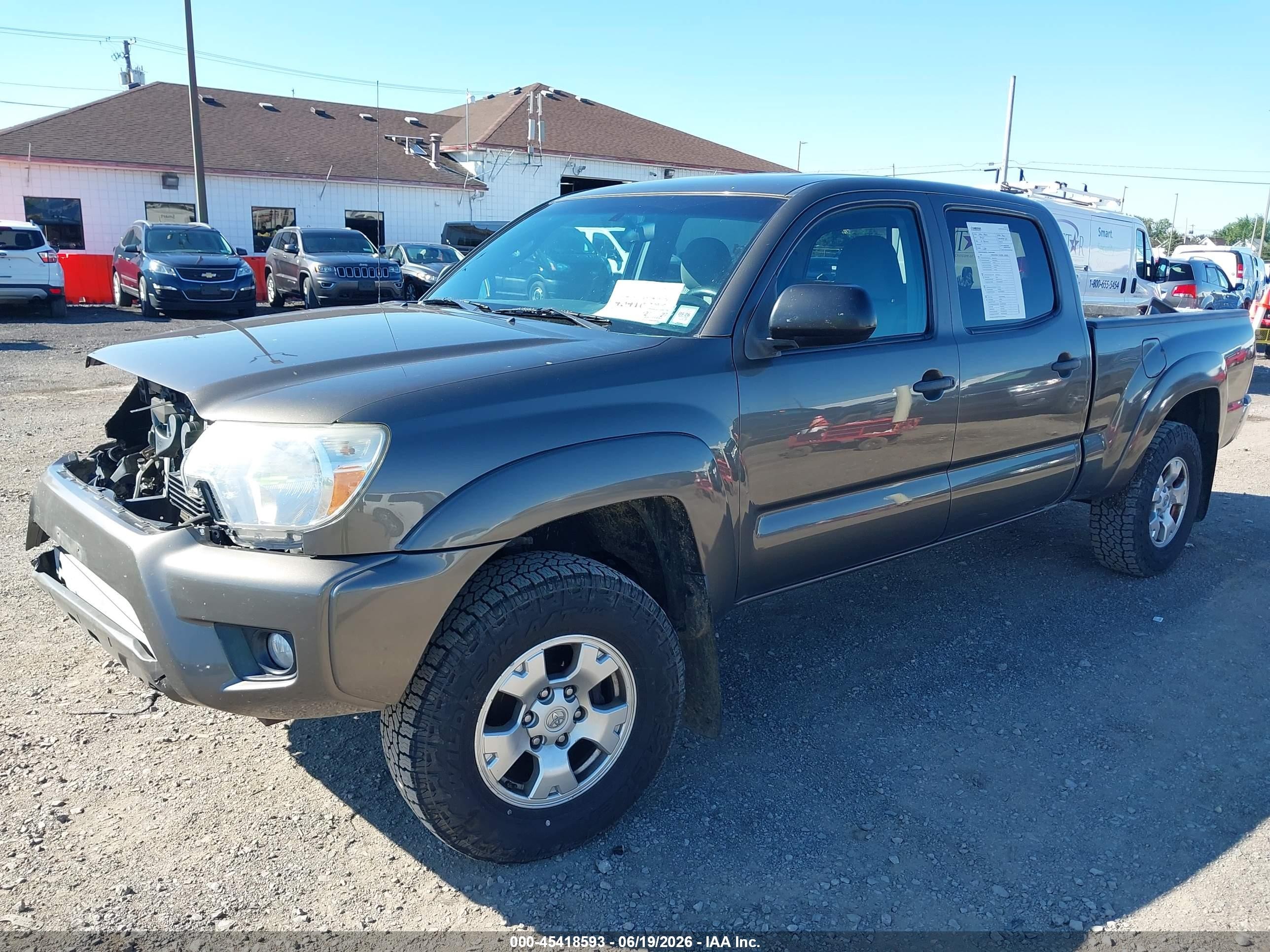 2014 Toyota Tacoma Base V6 Brown vin: 3TMMU4FN7EM068719
