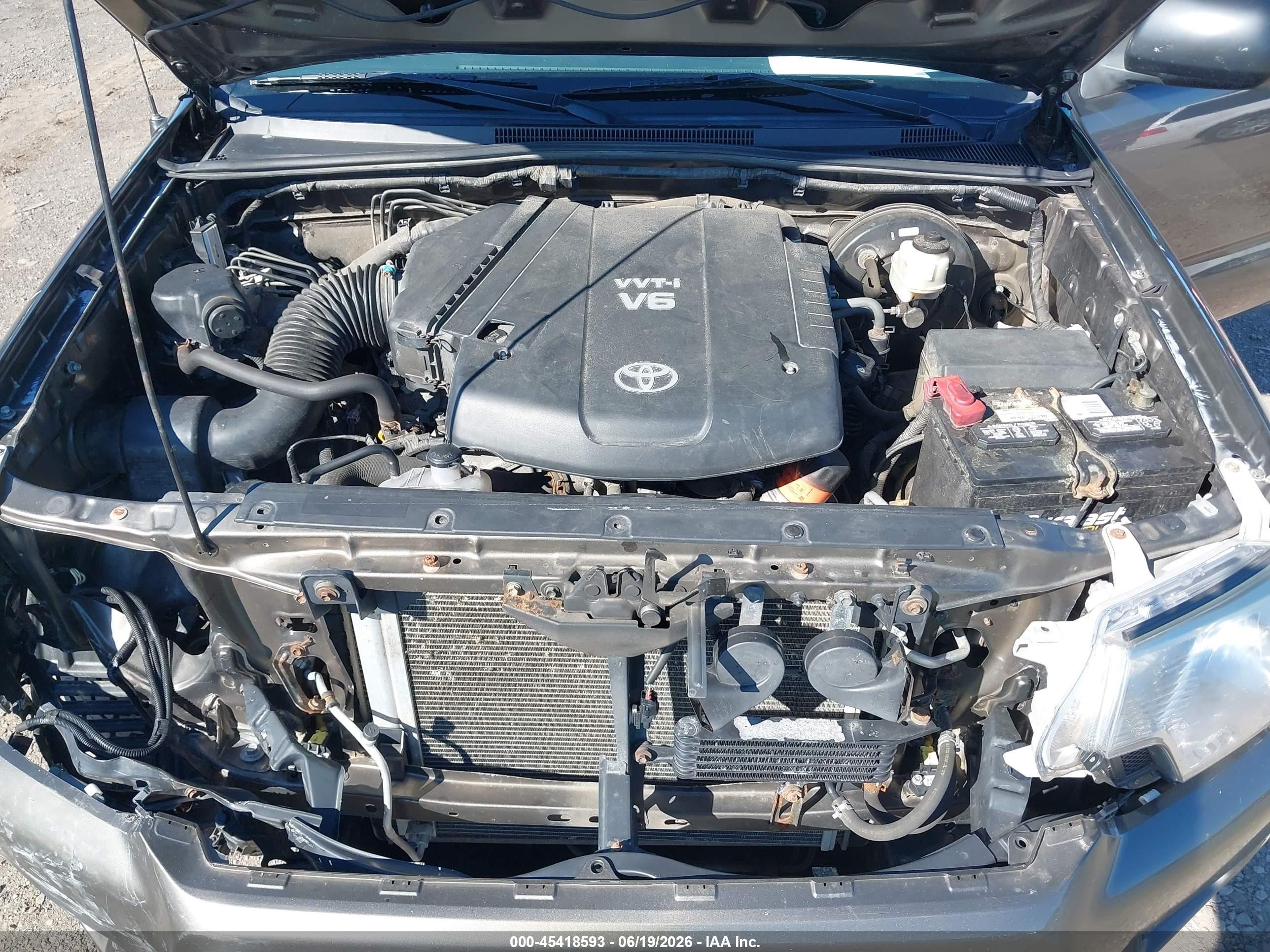 2014 Toyota Tacoma Base V6 Brown vin: 3TMMU4FN7EM068719