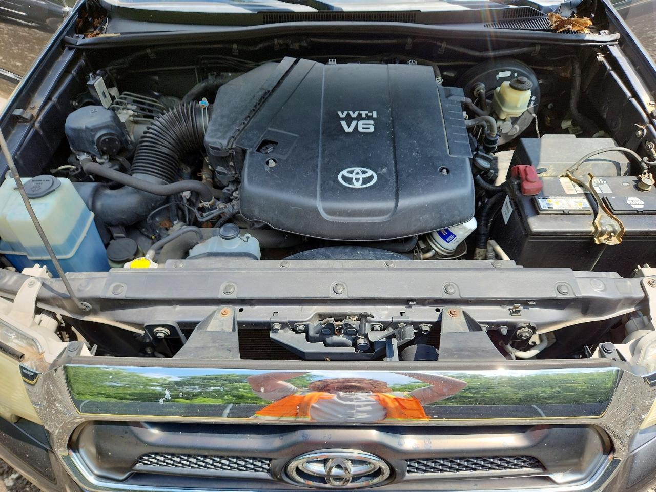 2015 Toyota Tacoma Double Cab Long Bed Gray vin: 3TMMU4FN7FM073128