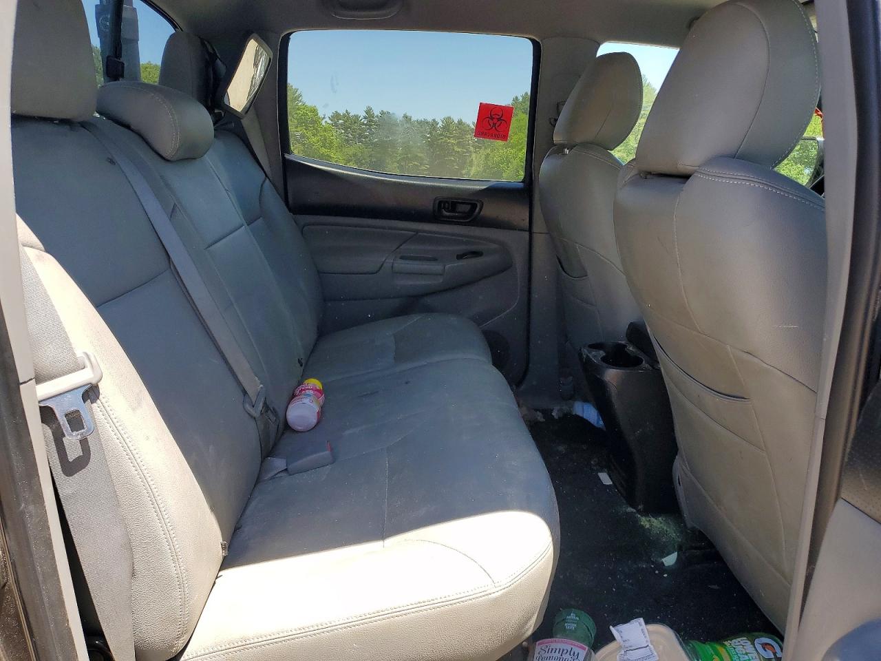 2015 Toyota Tacoma Double Cab Long Bed Серый vin: 3TMMU4FN7FM086932
