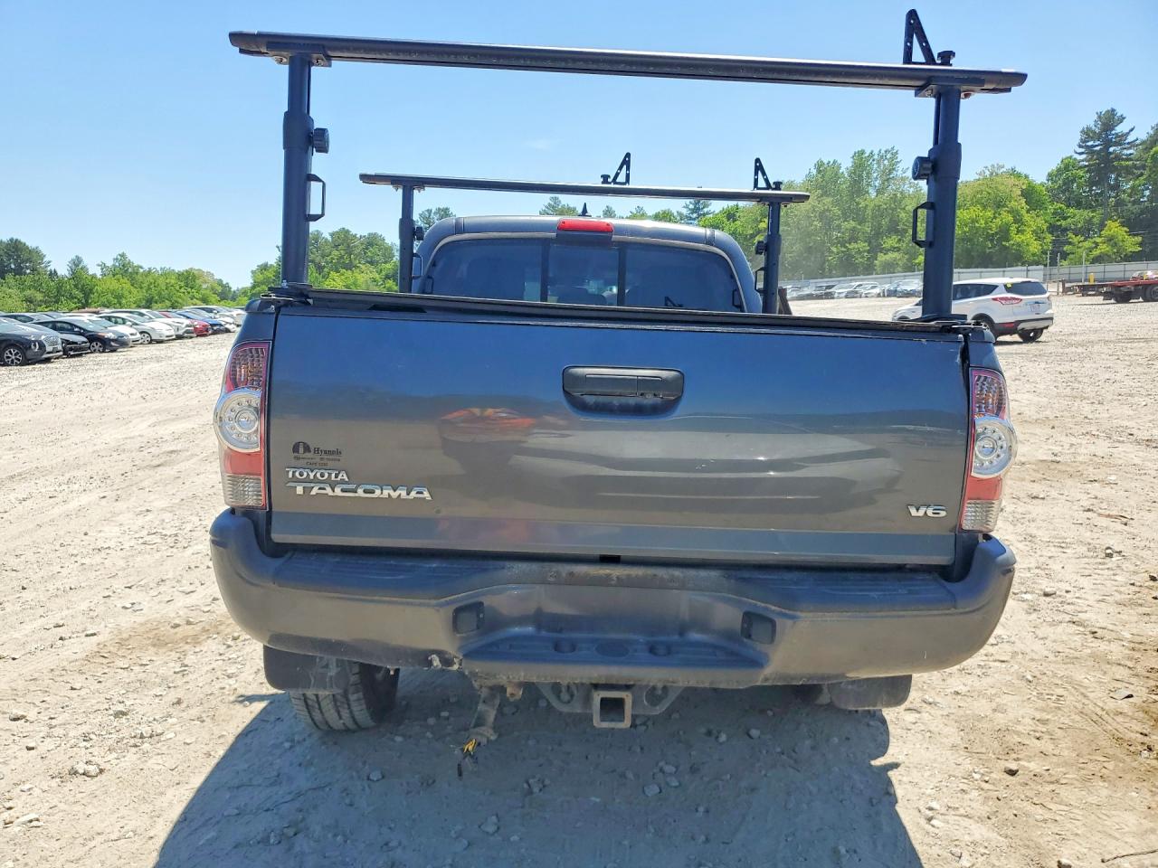 2015 Toyota Tacoma Double Cab Long Bed Серый vin: 3TMMU4FN7FM086932