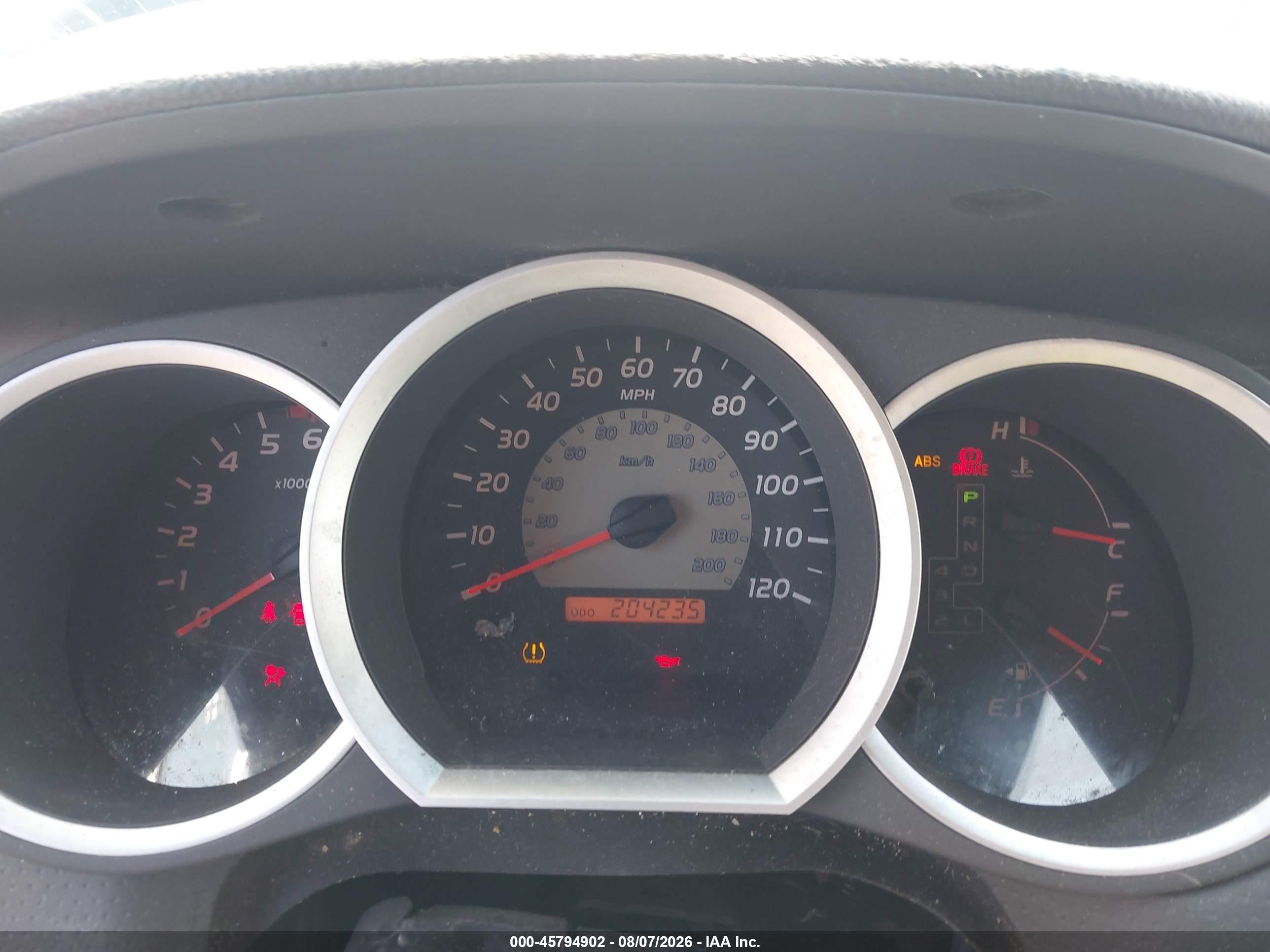 2011 Toyota Tacoma Base V6 Gray vin: 3TMMU4FN8BM024353