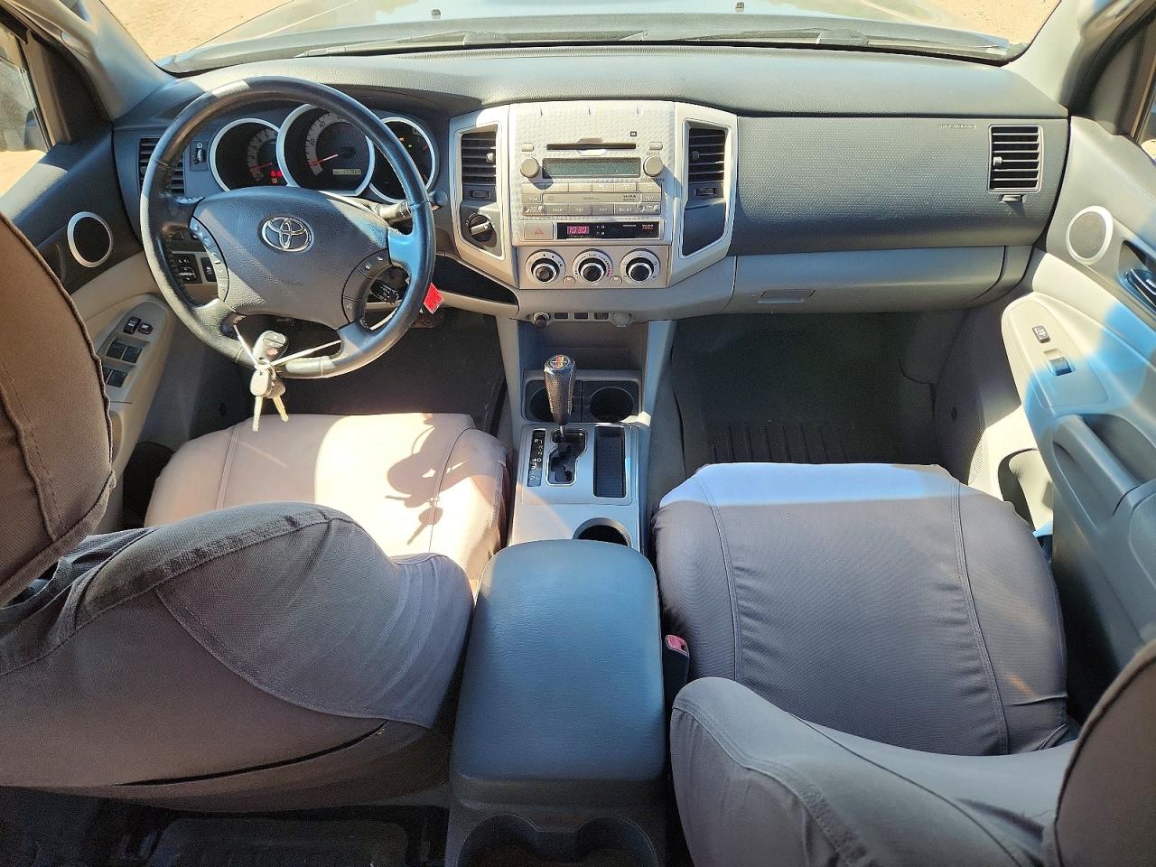 2011 Toyota Tacoma Double Cab Long Bed Black vin: 3TMMU4FN8BM031125