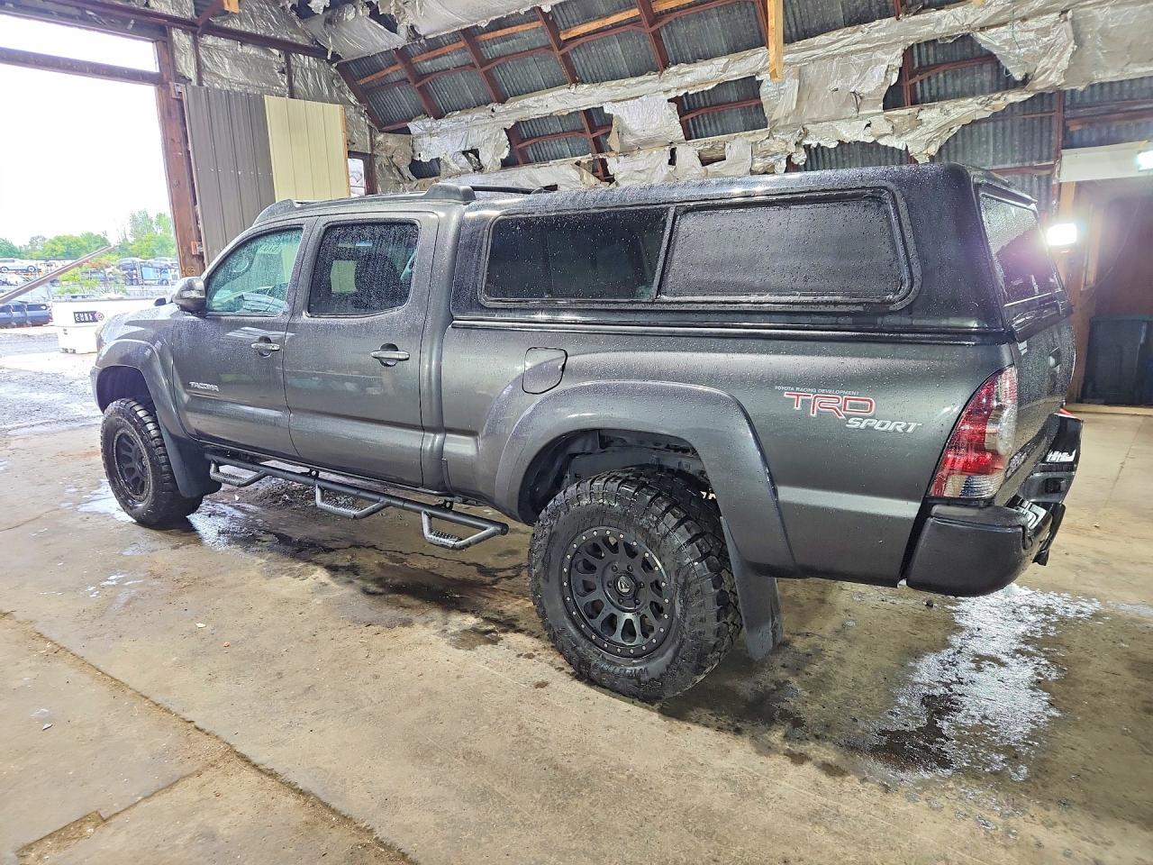 2012 Toyota Tacoma Double Cab Long Bed Серый vin: 3TMMU4FN8CM046774