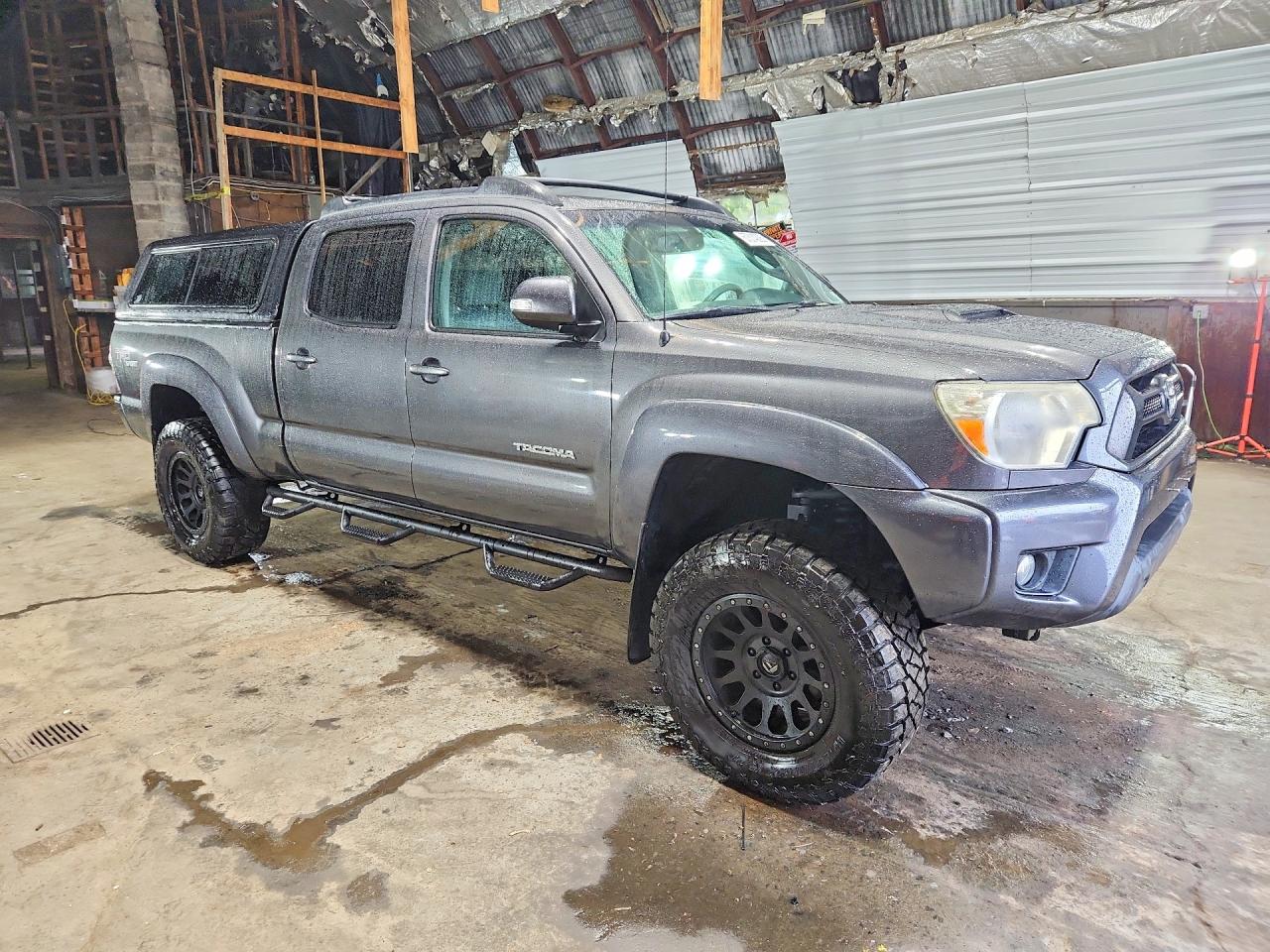 2012 Toyota Tacoma Double Cab Long Bed Серый vin: 3TMMU4FN8CM046774