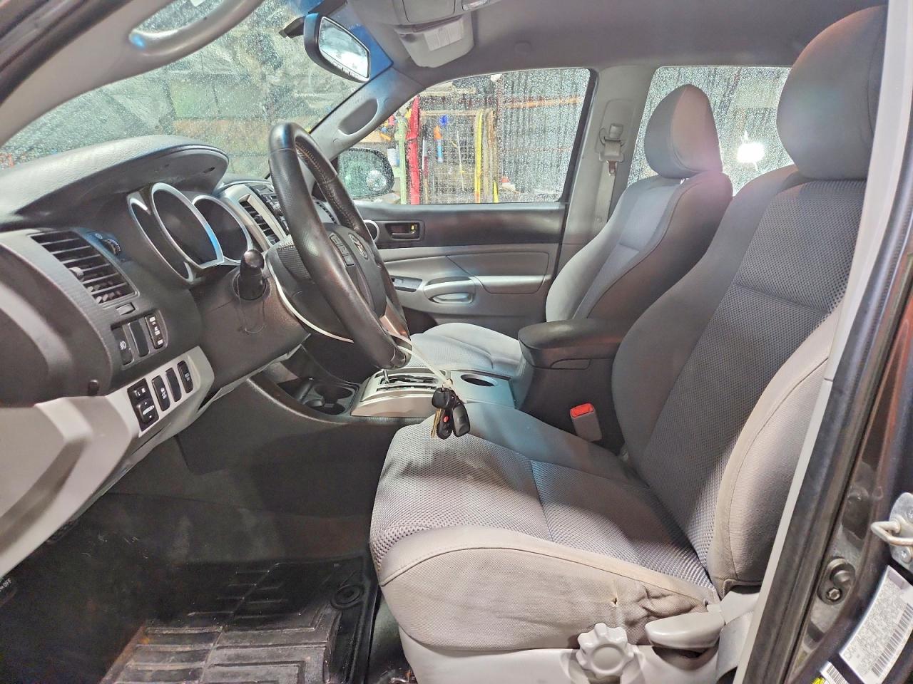 2012 Toyota Tacoma Double Cab Long Bed Серый vin: 3TMMU4FN8CM046774