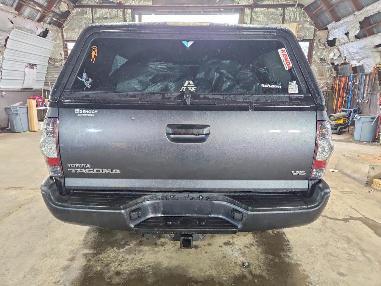 2012 Toyota Tacoma Double Cab Long Bed Серый vin: 3TMMU4FN8CM046774