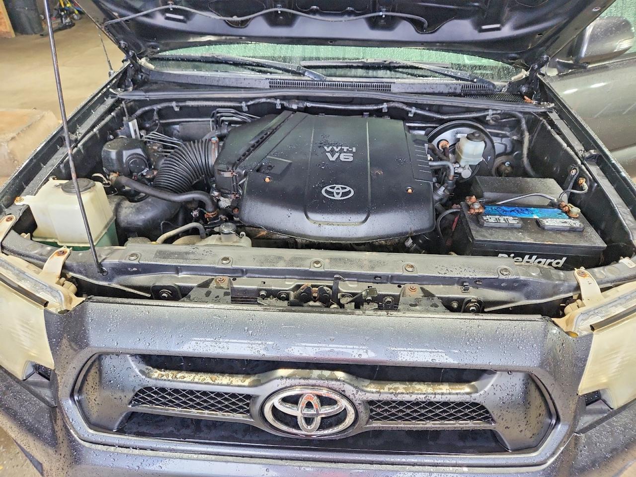 2012 Toyota Tacoma Double Cab Long Bed Серый vin: 3TMMU4FN8CM046774