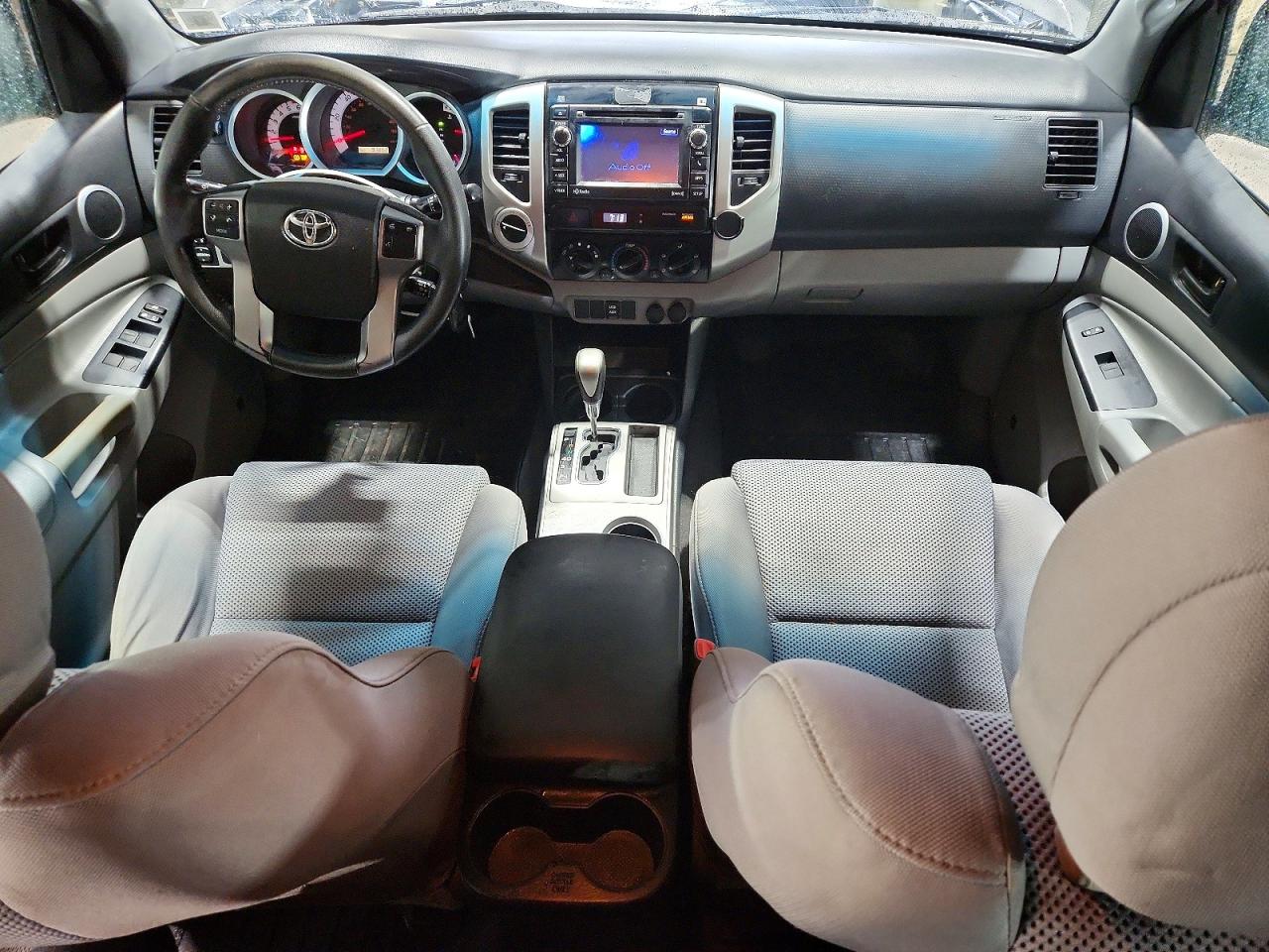 2012 Toyota Tacoma Double Cab Long Bed Серый vin: 3TMMU4FN8CM046774