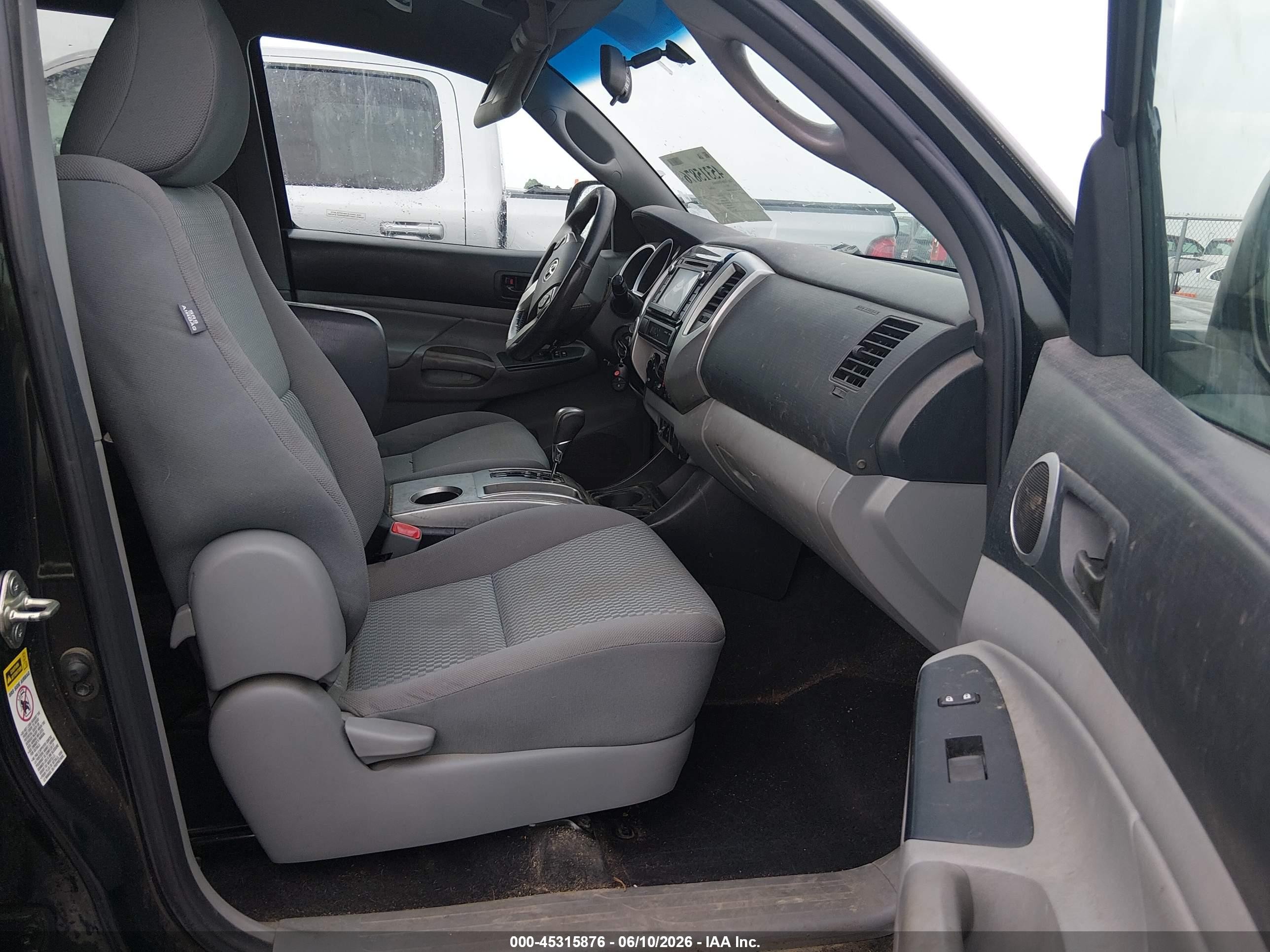 2014 Toyota Tacoma Base V6 Green vin: 3TMMU4FN8EM068924
