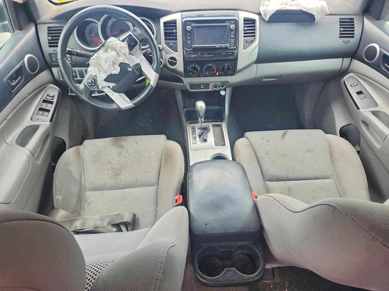 2015 Toyota Tacoma Double Cab Long Bed Black vin: 3TMMU4FN8FM073848