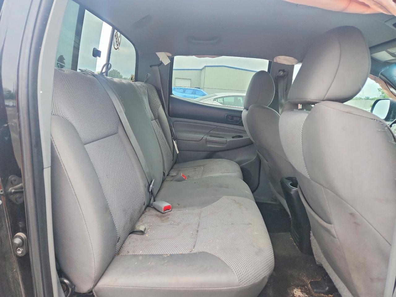 2015 Toyota Tacoma Double Cab Long Bed Black vin: 3TMMU4FN8FM073848