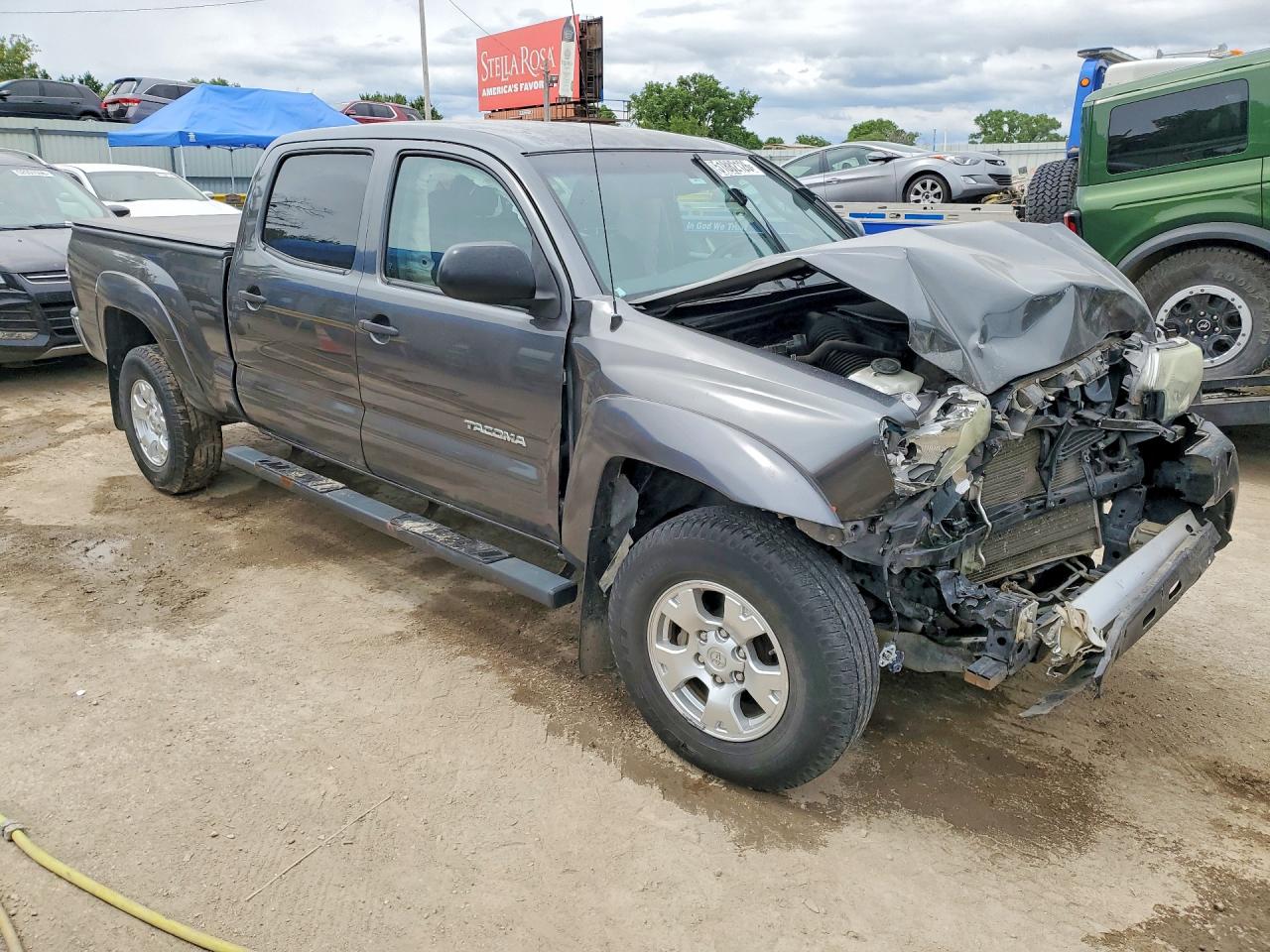 2015 Toyota Tacoma Double Cab Long Bed Charcoal vin: 3TMMU4FN8FM075809