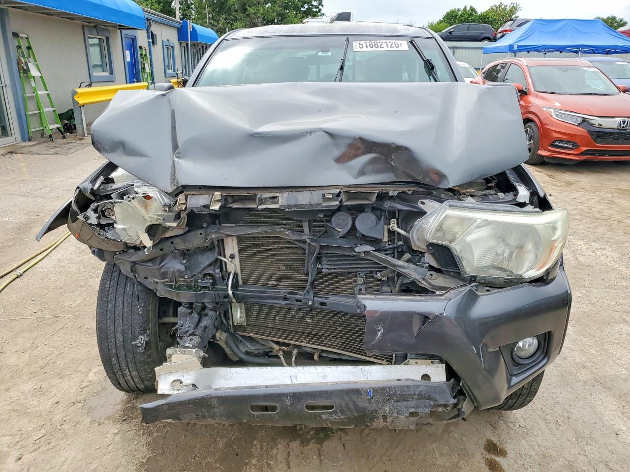 2015 Toyota Tacoma Double Cab Long Bed Charcoal vin: 3TMMU4FN8FM075809