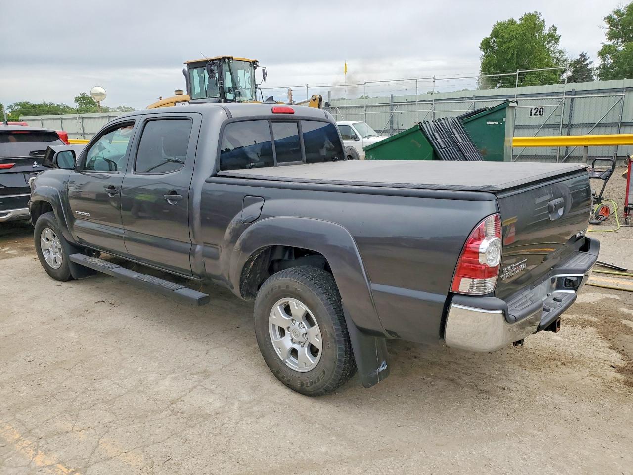 2015 Toyota Tacoma Double Cab Long Bed Charcoal vin: 3TMMU4FN8FM075809