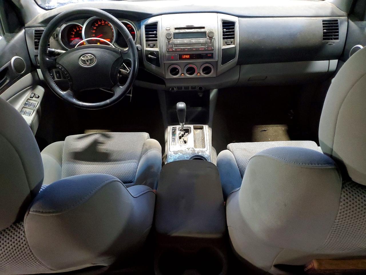 2010 Toyota Tacoma Double Cab Long Bed Black vin: 3TMMU4FN9AM016826