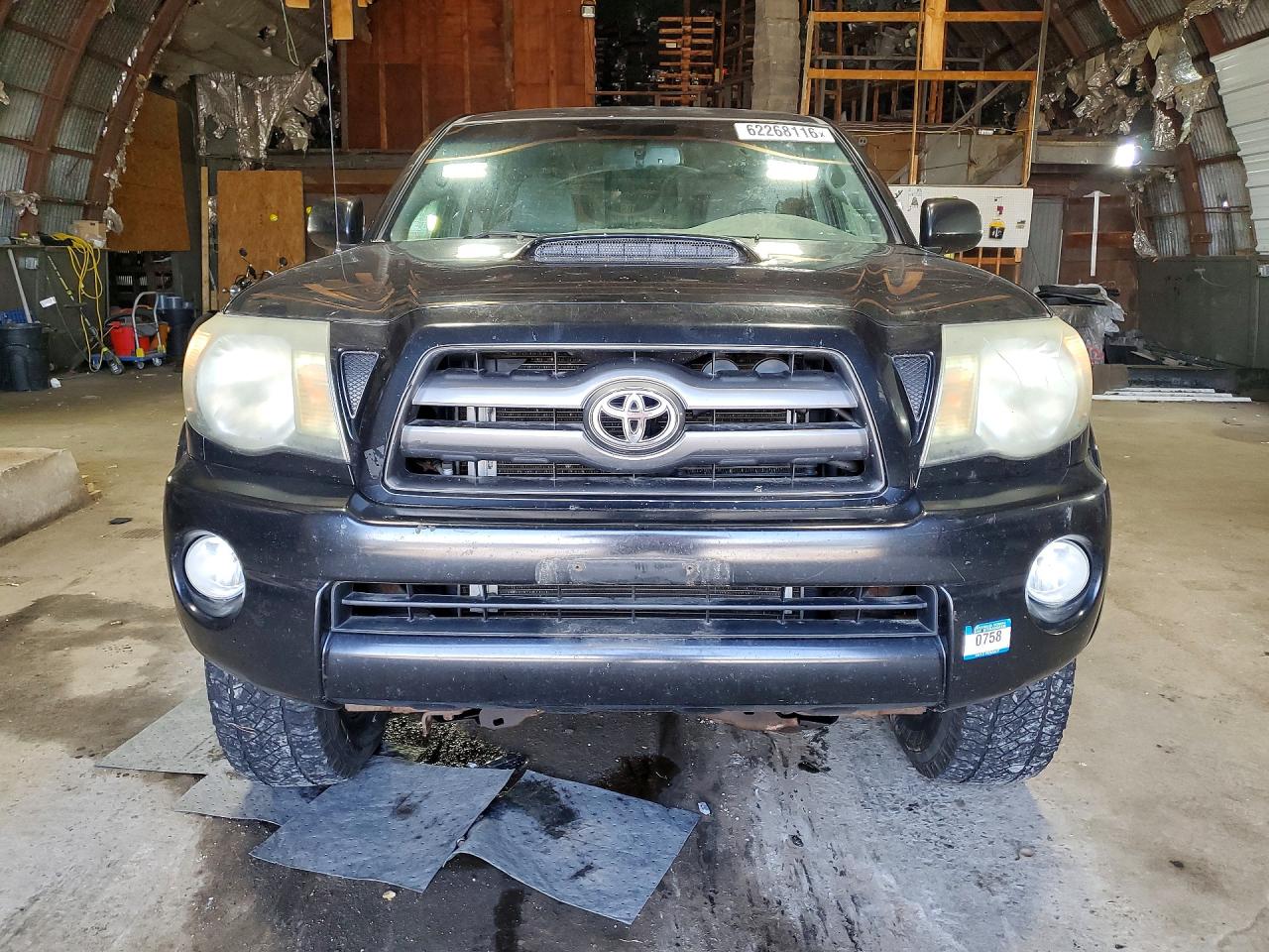 2010 Toyota Tacoma Double Cab Long Bed Black vin: 3TMMU4FN9AM016826