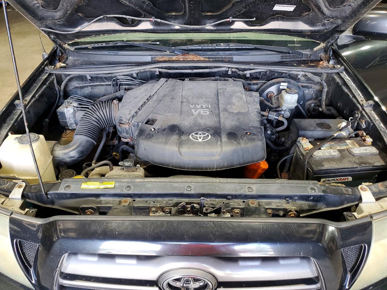 2010 Toyota Tacoma Double Cab Long Bed Black vin: 3TMMU4FN9AM016826