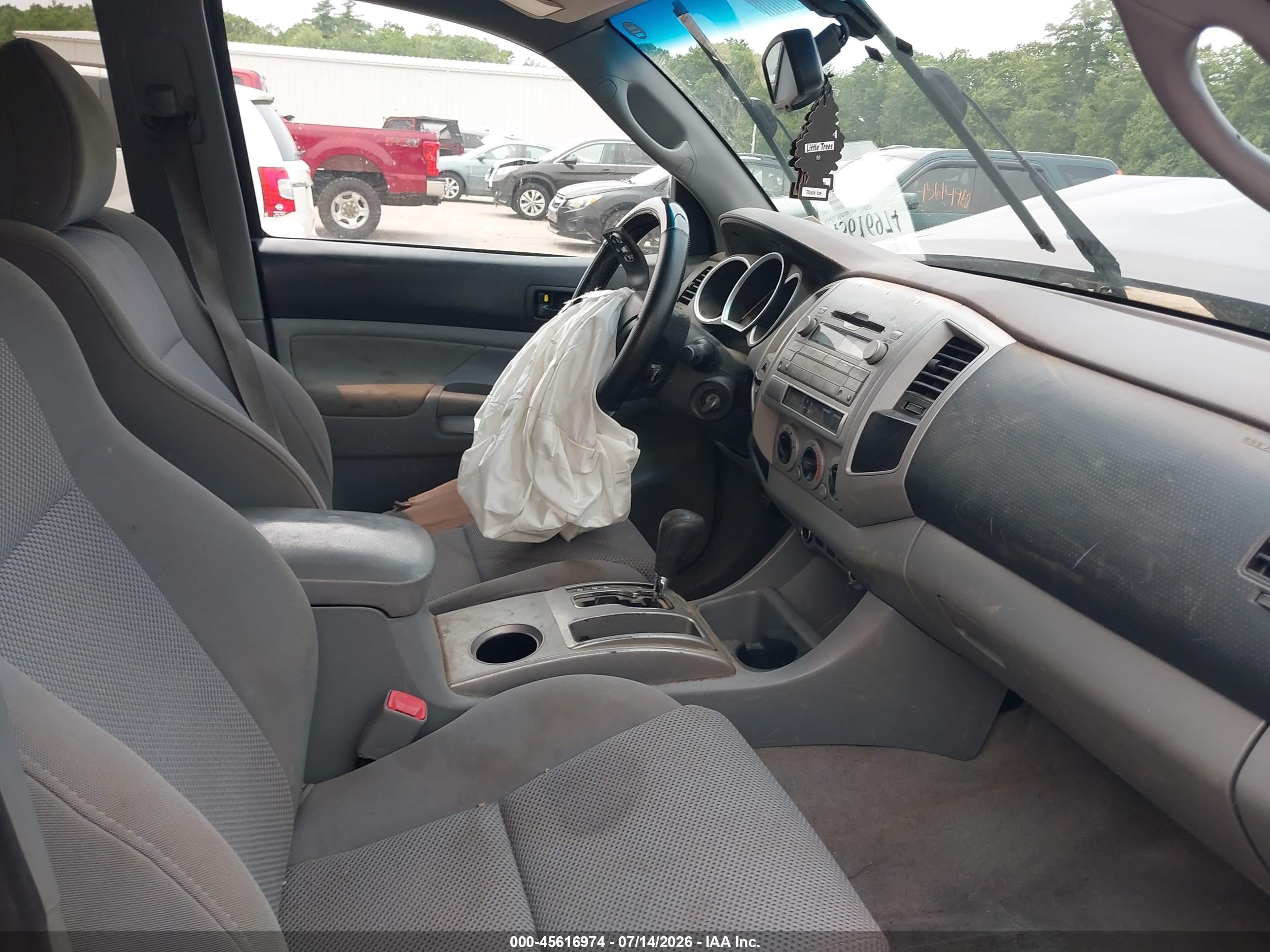 2010 Toyota Tacoma Base V6 Серый vin: 3TMMU4FN9AM017538