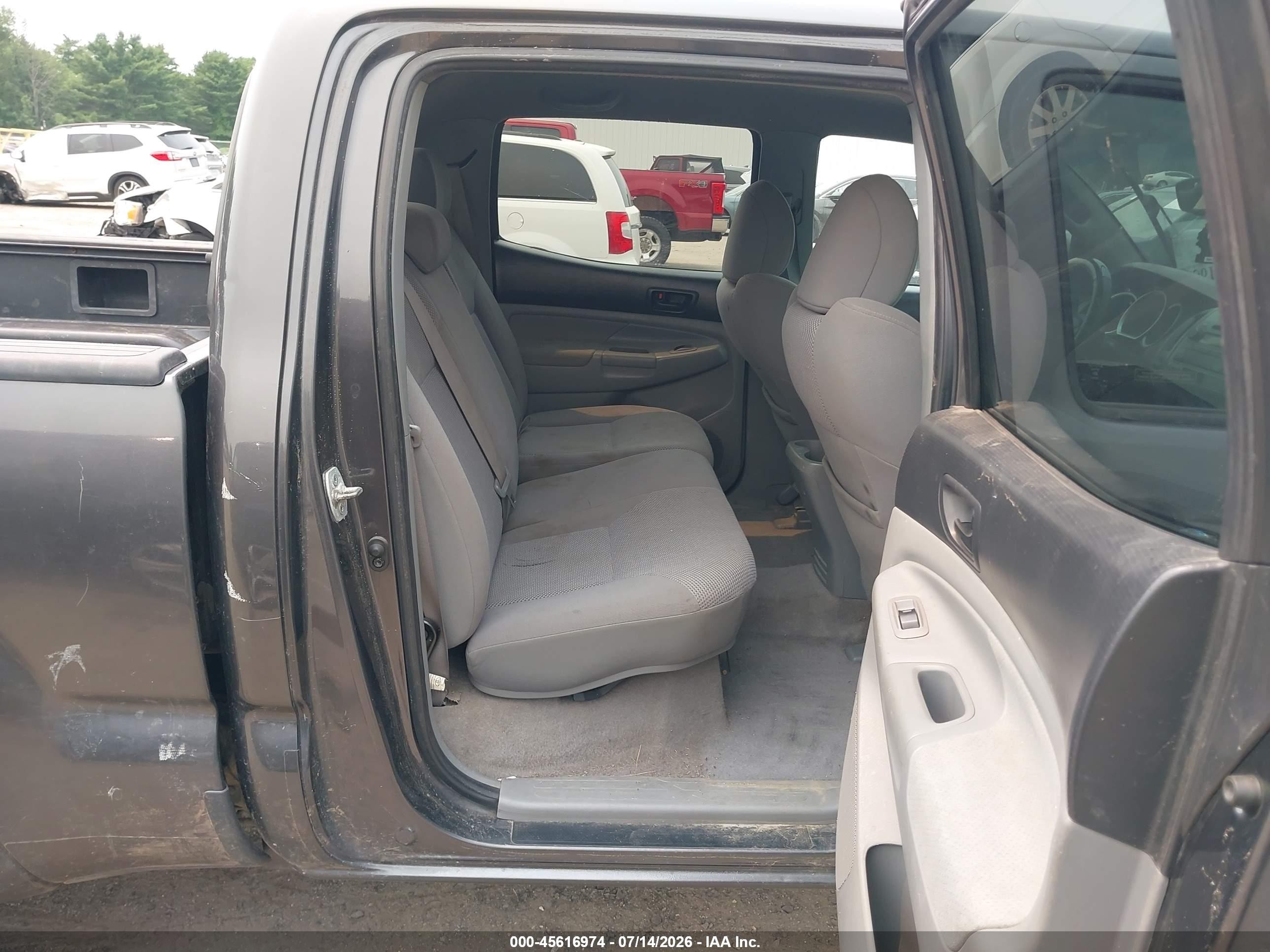 2010 Toyota Tacoma Base V6 Серый vin: 3TMMU4FN9AM017538