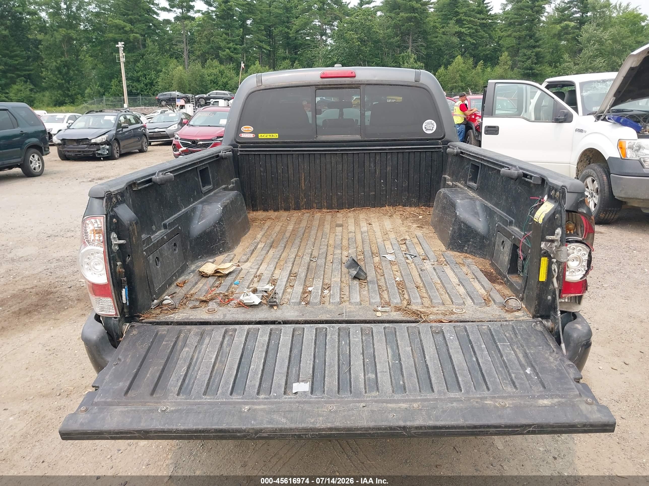 2010 Toyota Tacoma Base V6 Серый vin: 3TMMU4FN9AM017538