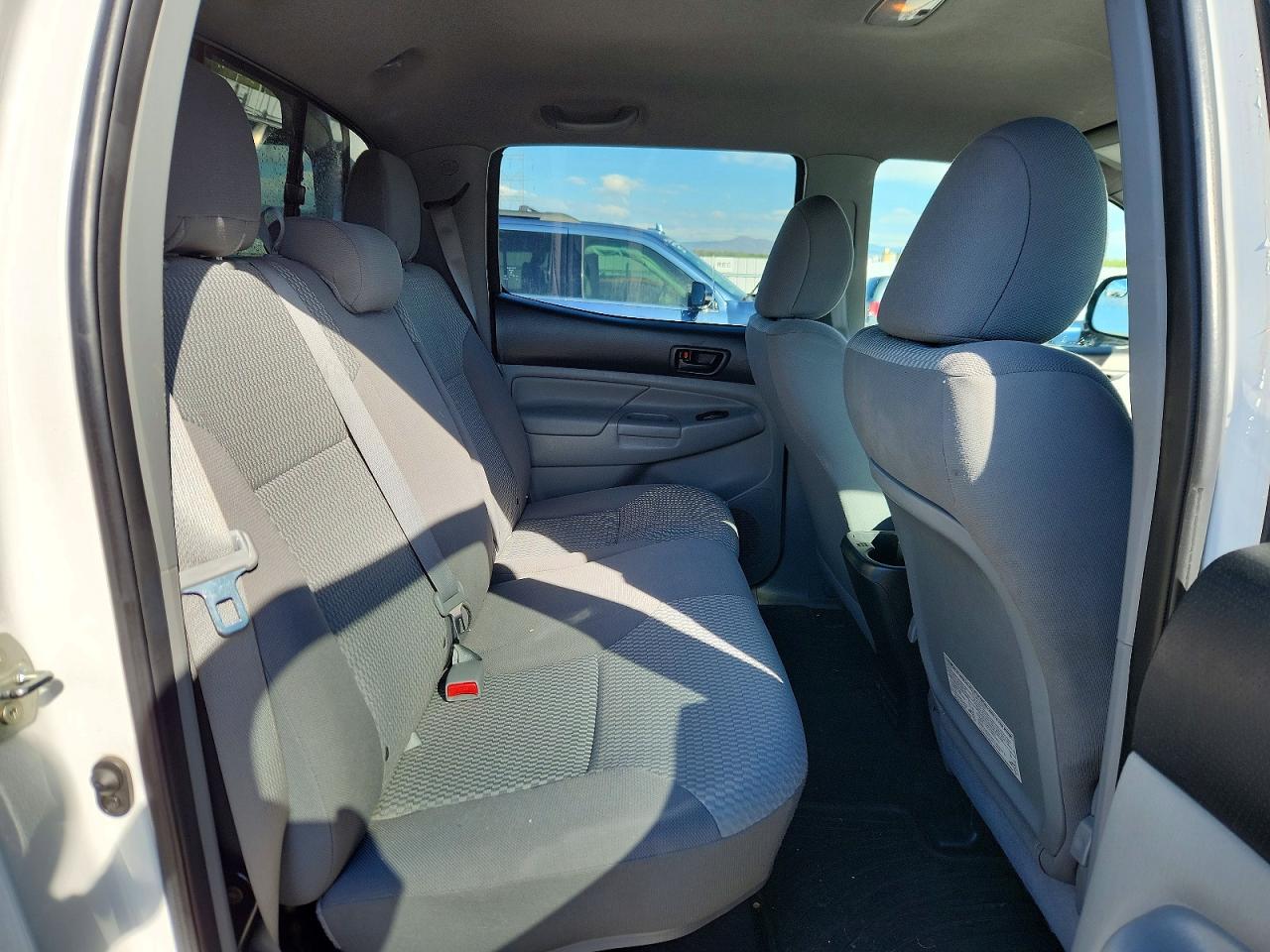 2012 Toyota Tacoma Double Cab Long Bed White vin: 3TMMU4FN9CM041292