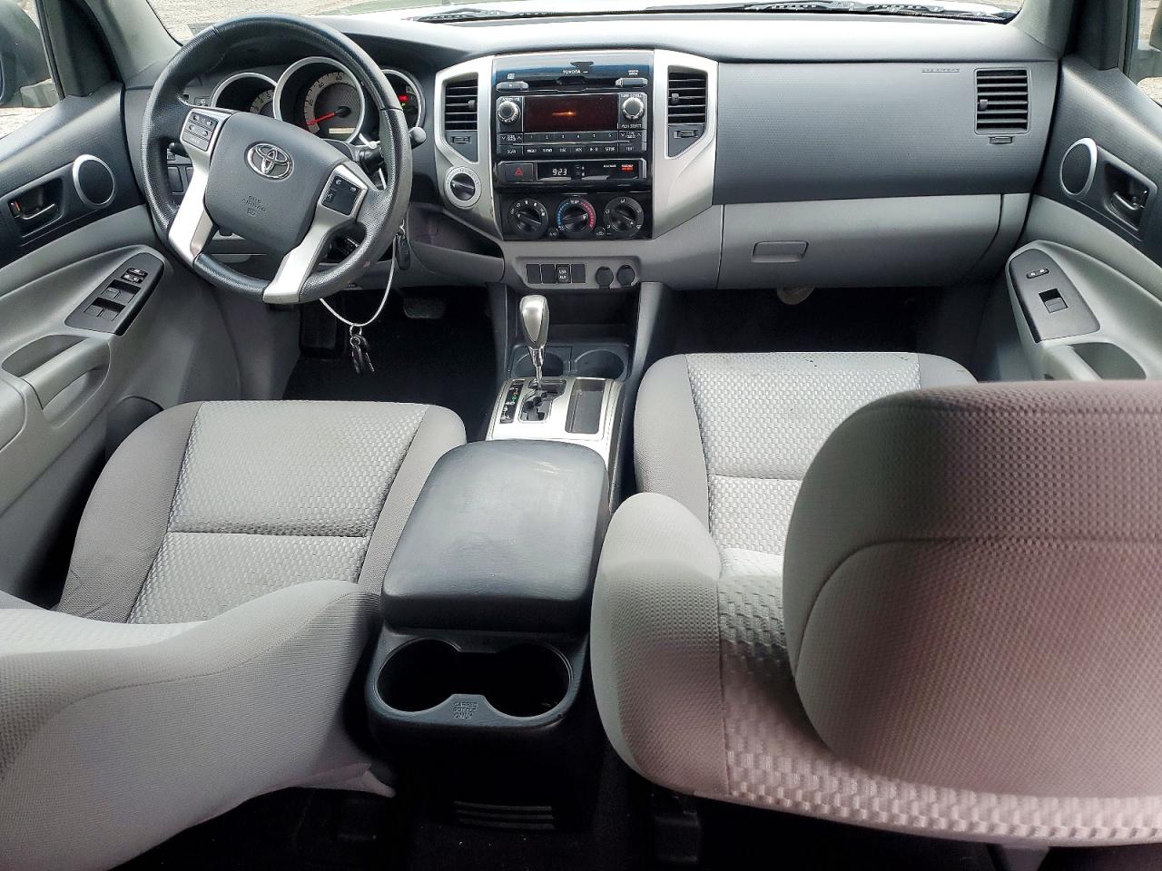 2012 Toyota Tacoma Double Cab Long Bed Gray vin: 3TMMU4FN9CM048761