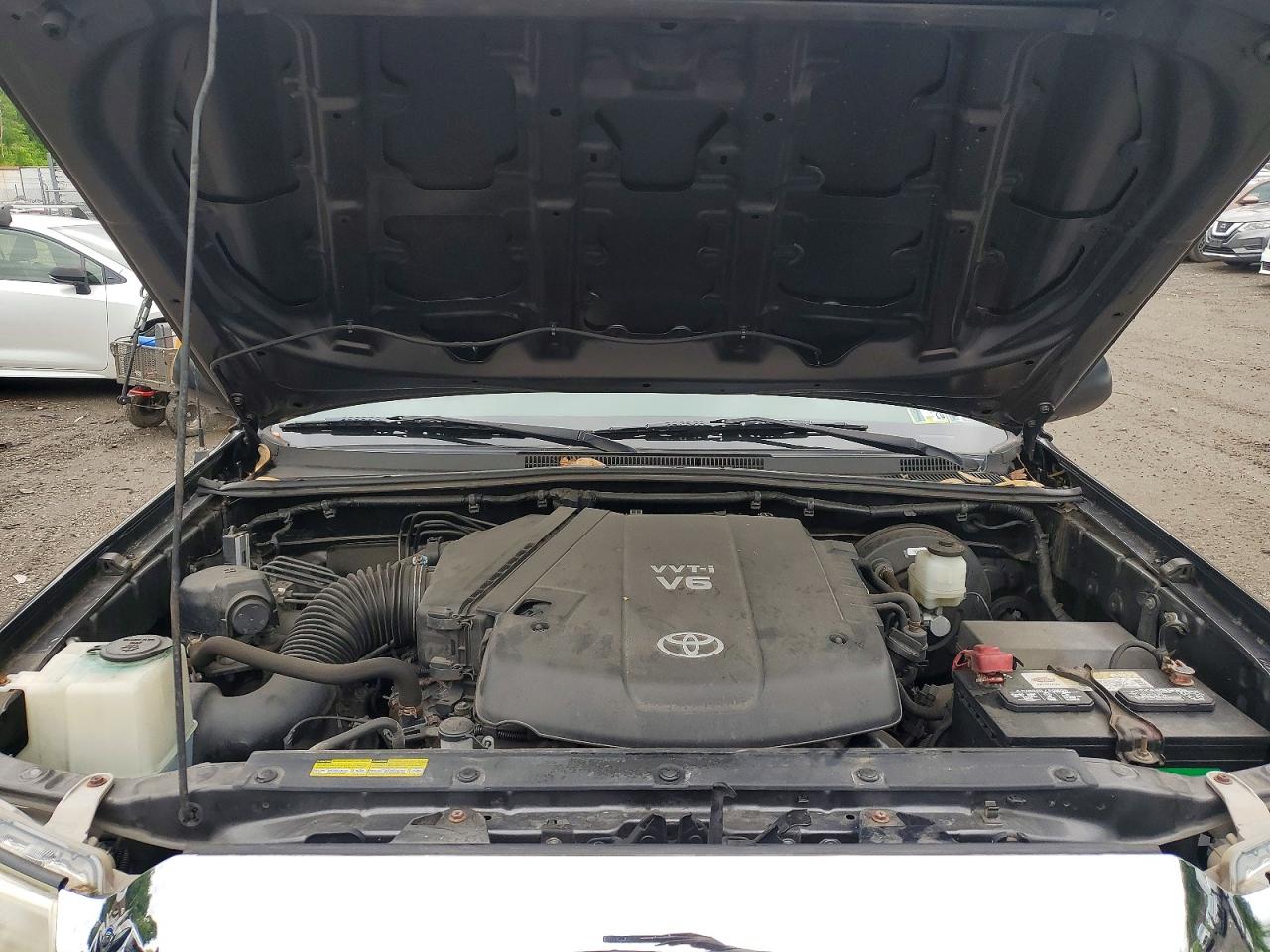 2012 Toyota Tacoma Double Cab Long Bed Gray vin: 3TMMU4FN9CM048761