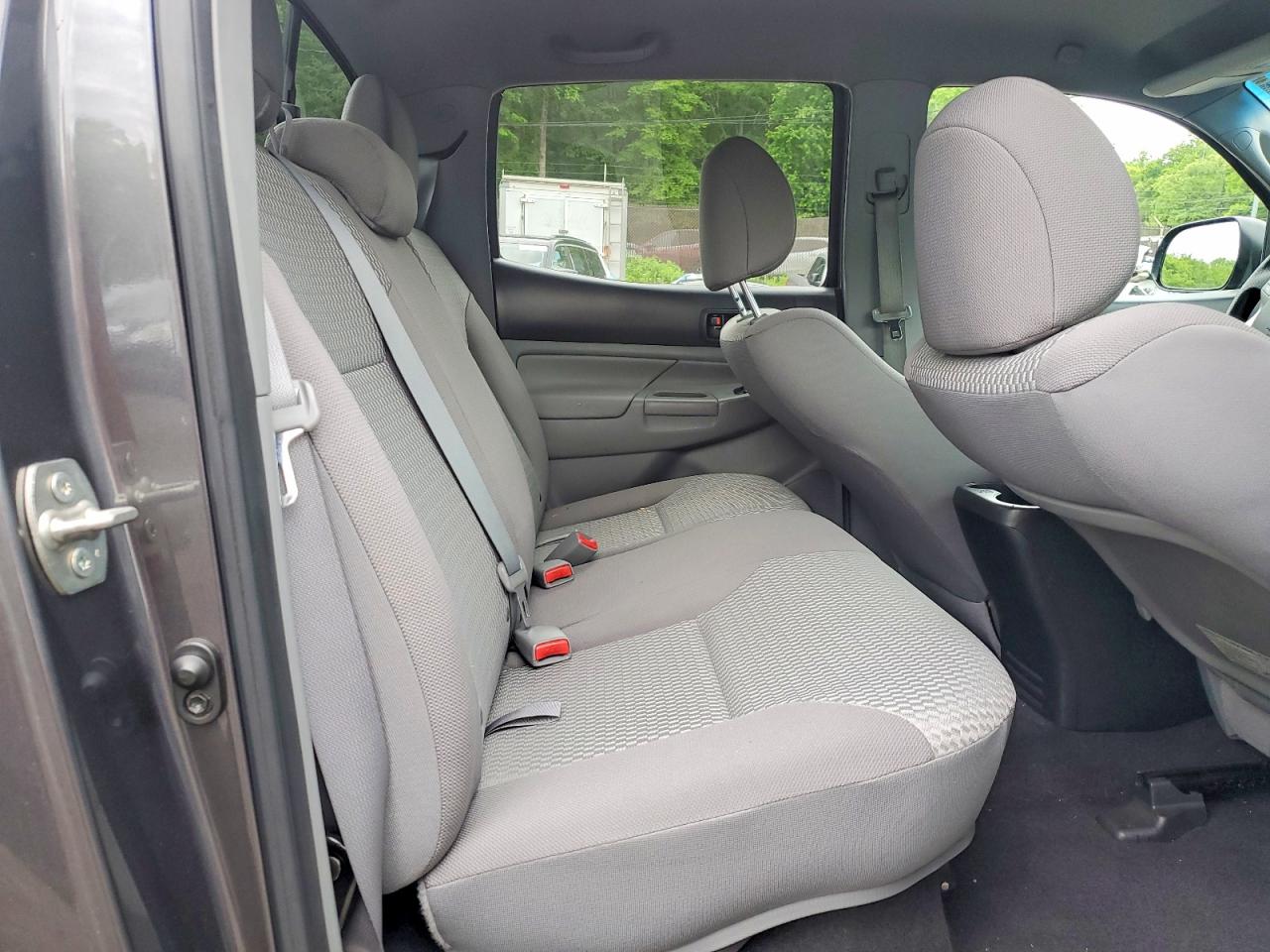 2012 Toyota Tacoma Double Cab Long Bed Gray vin: 3TMMU4FN9CM048761