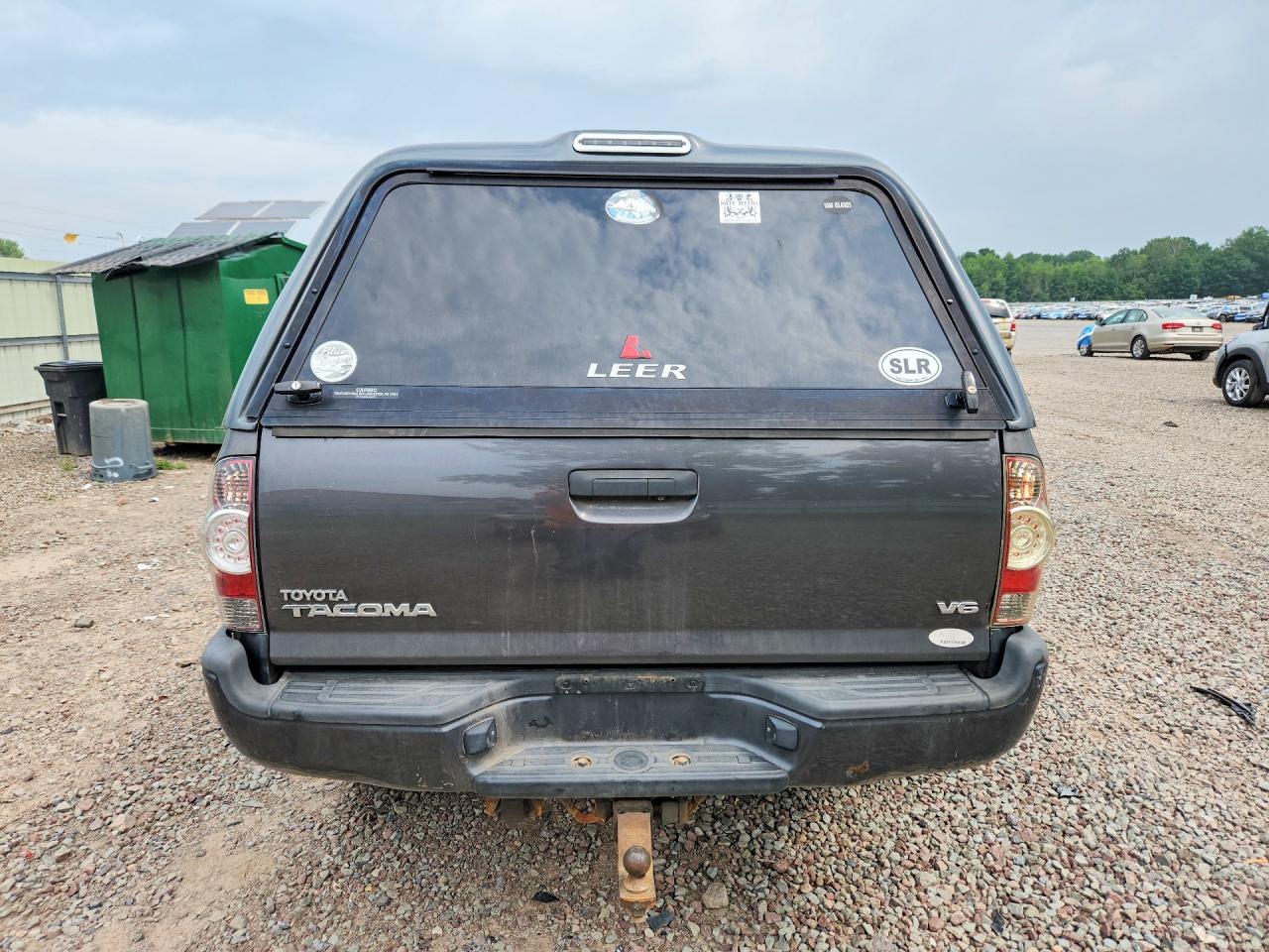 2012 Toyota Tacoma Double Cab Long Bed Серый vin: 3TMMU4FN9CM049344