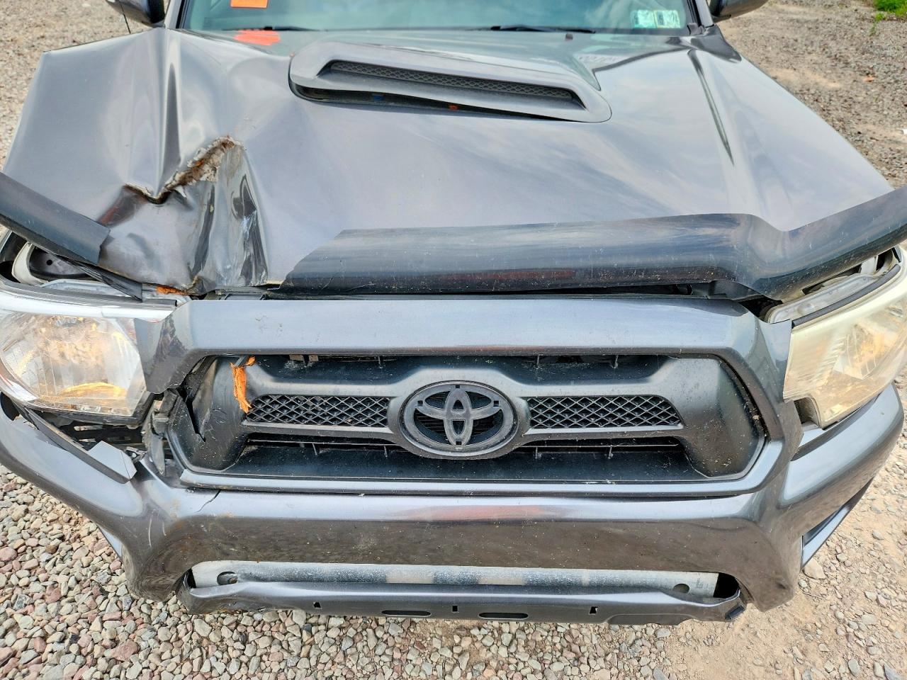 2012 Toyota Tacoma Double Cab Long Bed Серый vin: 3TMMU4FN9CM049344