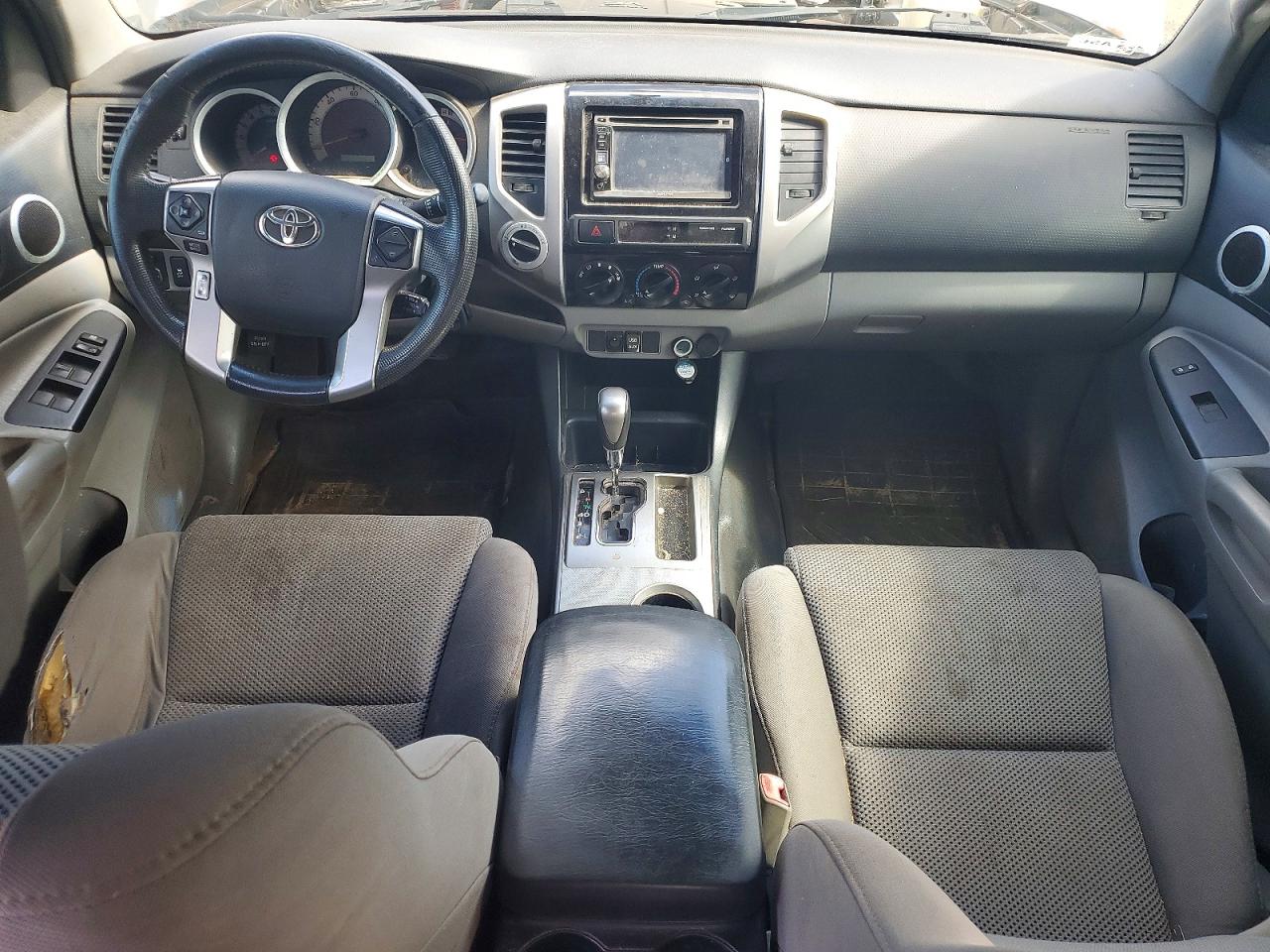 2014 Toyota Tacoma Double Cab Long Bed Gray vin: 3TMMU4FN9EM062470
