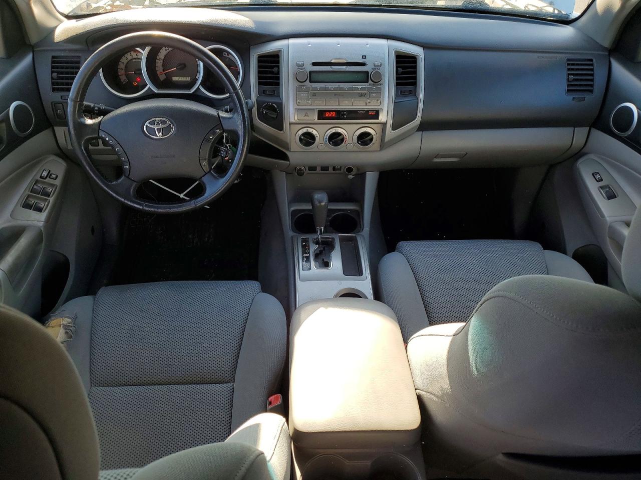 2011 Toyota Tacoma Double Cab Long Bed Серебряный vin: 3TMMU4FNXBM030218