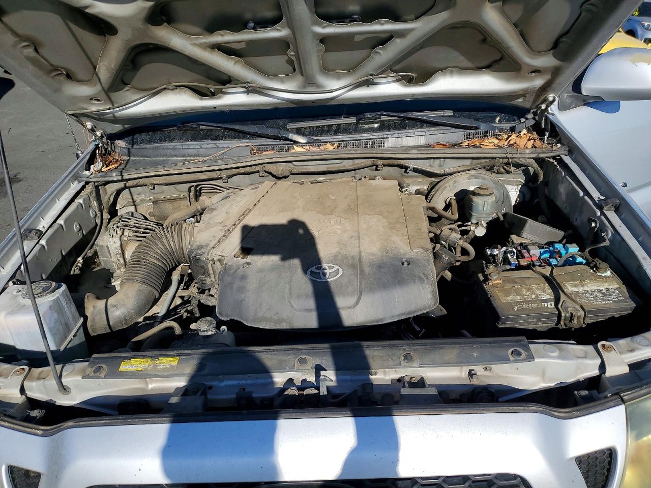2011 Toyota Tacoma Double Cab Long Bed Серебряный vin: 3TMMU4FNXBM030218