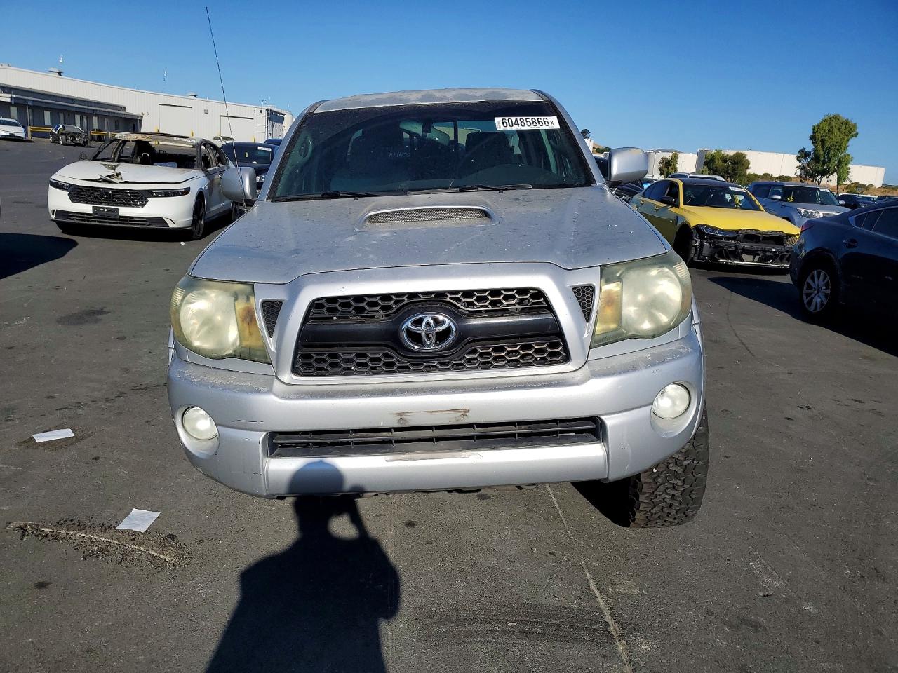 2011 Toyota Tacoma Double Cab Long Bed Серебряный vin: 3TMMU4FNXBM030218