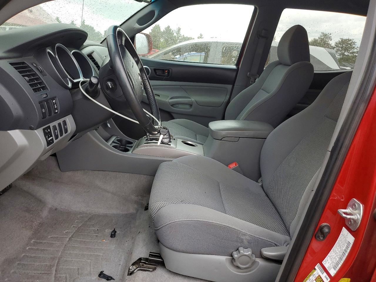 2011 Toyota Tacoma Double Cab Long Bed Red vin: 3TMMU4FNXBM034012