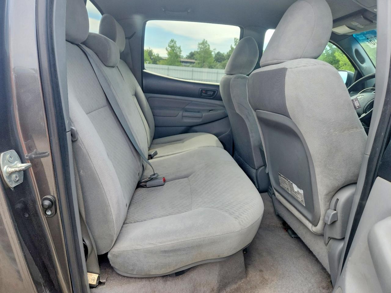 2011 Toyota Tacoma Double Cab Long Bed Серый vin: 3TMMU4FNXBM036696