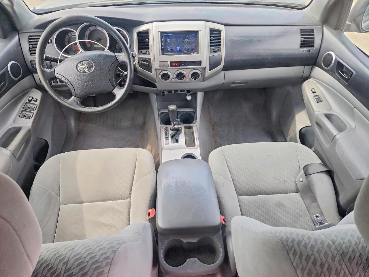 2011 Toyota Tacoma Double Cab Long Bed Серый vin: 3TMMU4FNXBM036696